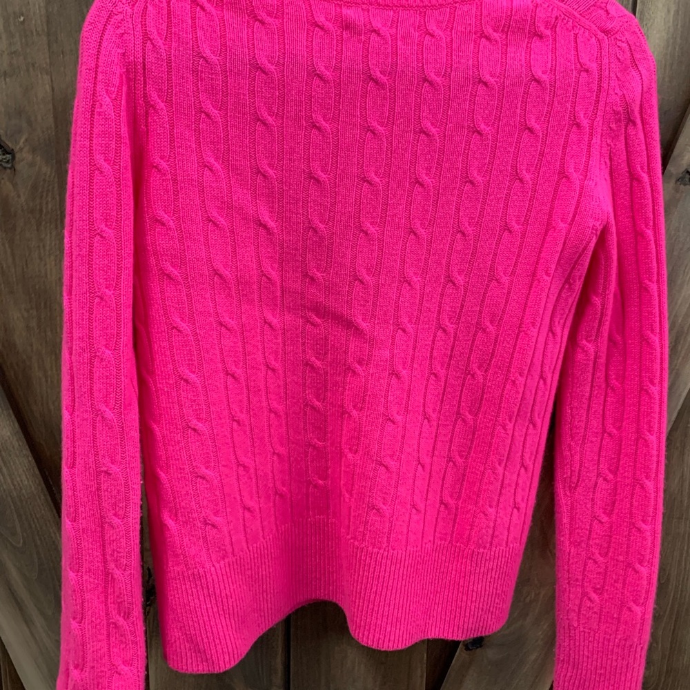Vineyard Vines Cashmere Sweater - Hot Pink, XS